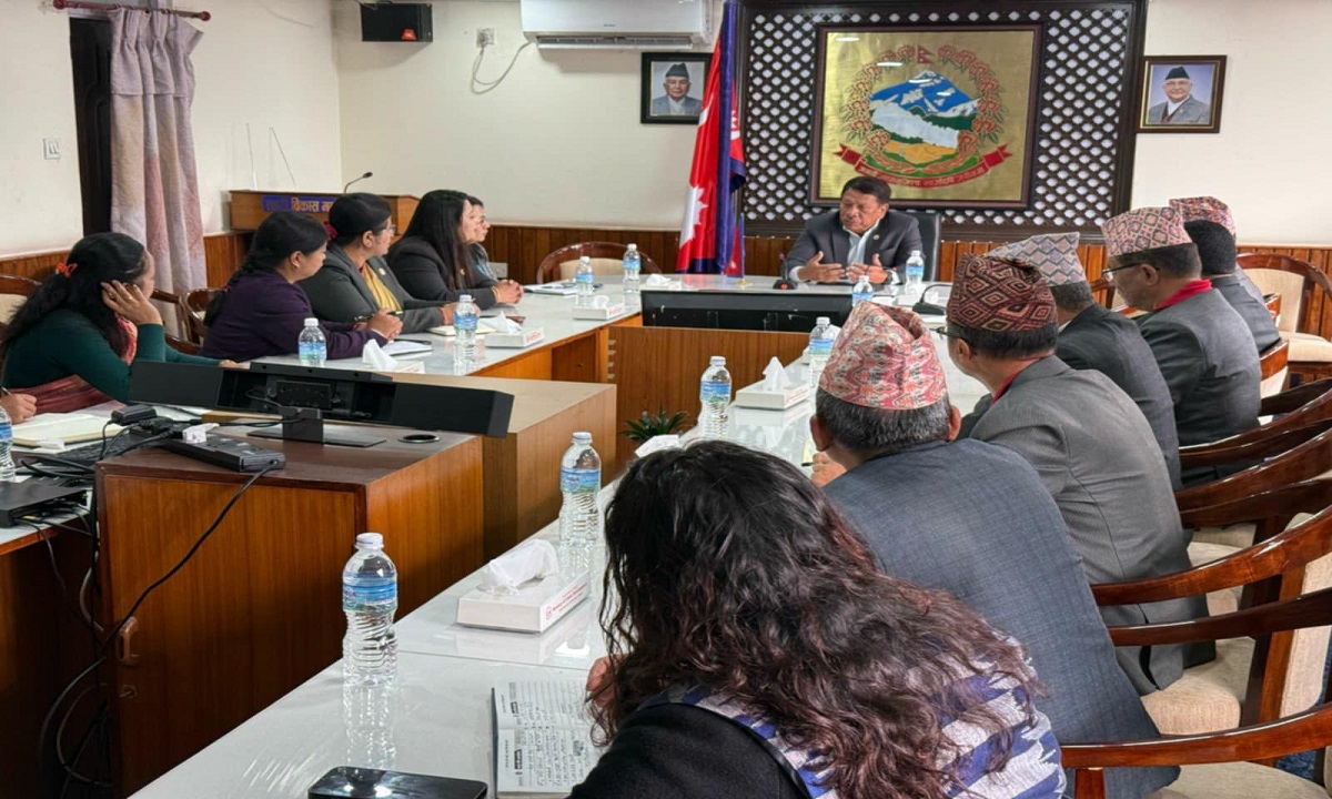 उपत्यकामा ‘सेप्टिक ट्याङ्क’ अभियान चलाउनुपर्छ : उपप्रधानमन्त्री सिंह