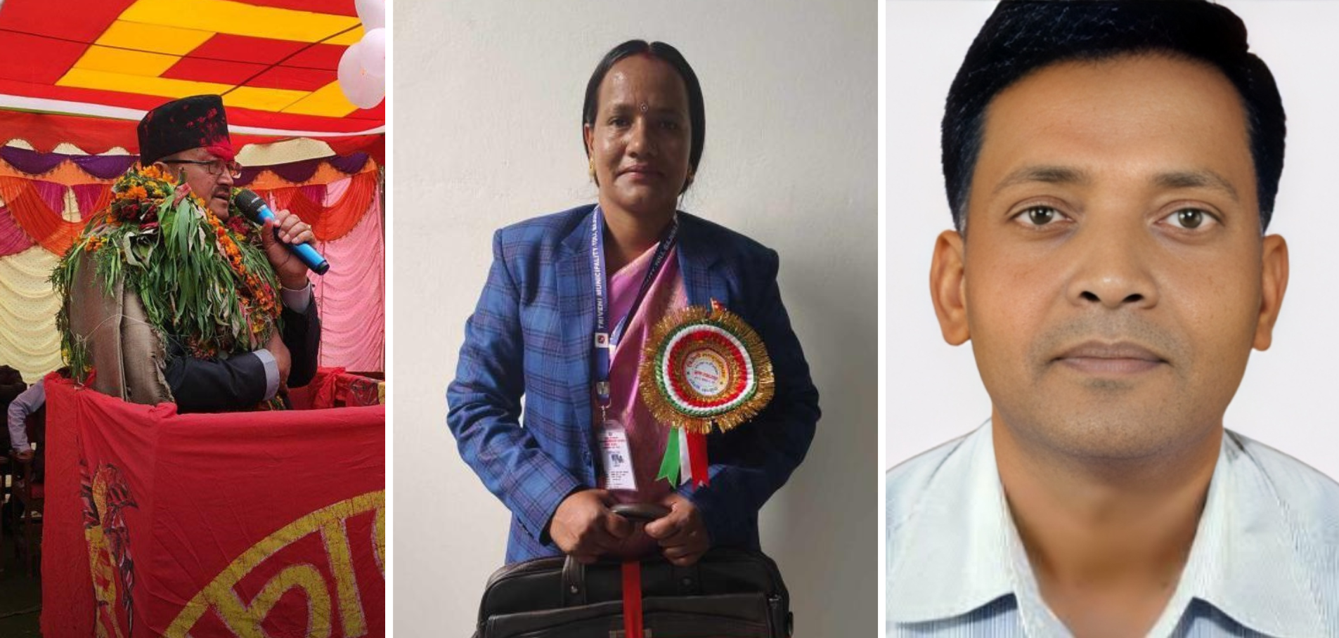 त्रिवेणीका मेयर, उपमेयर र प्रमुख प्रशासकीय अधिकृत औपचारिक कार्यक्रममा सहभागी