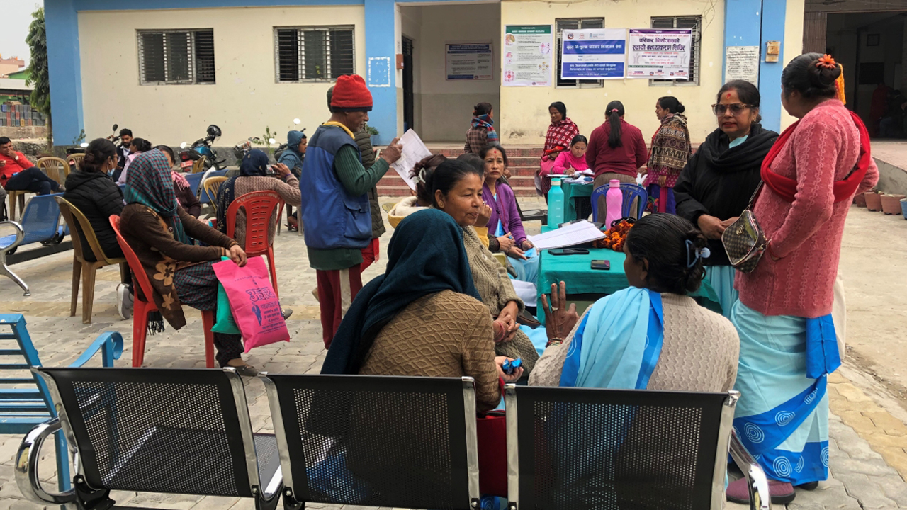 साझेदारी ‘मोडल’मा परिवार योजना शिविर : अझै परिवार नियोजनका साधनमा पहुँच पुर्याउन चुनौती