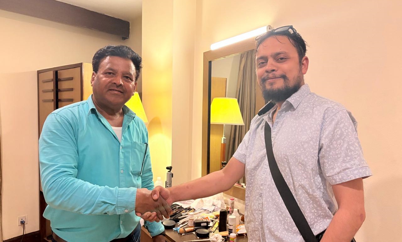 ‘जनै हराएको बाहुन’ को मेकअपमा बलिउड टच, स्पेसल सिनका लागि जोडिए अयाज शेख