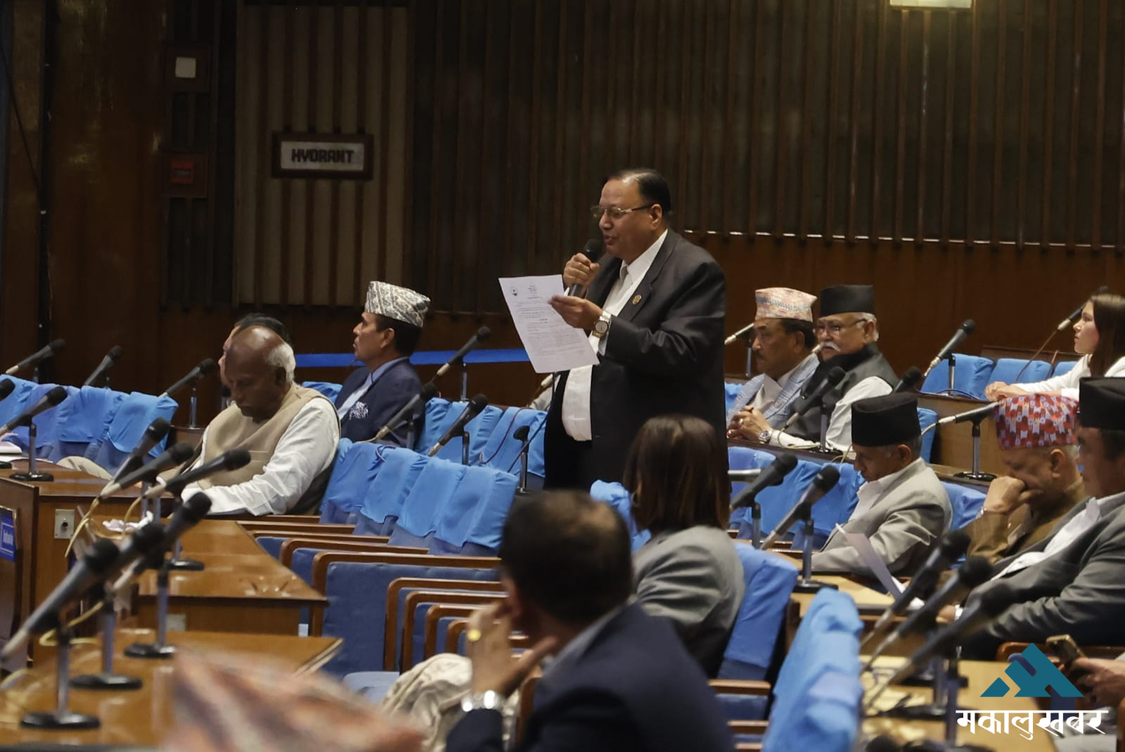 नीति तथा कार्यक्रममा राष्ट्र निर्माणको लागि दृढ संकल्प आउन सकेन : देवेन्द्र पौडेल