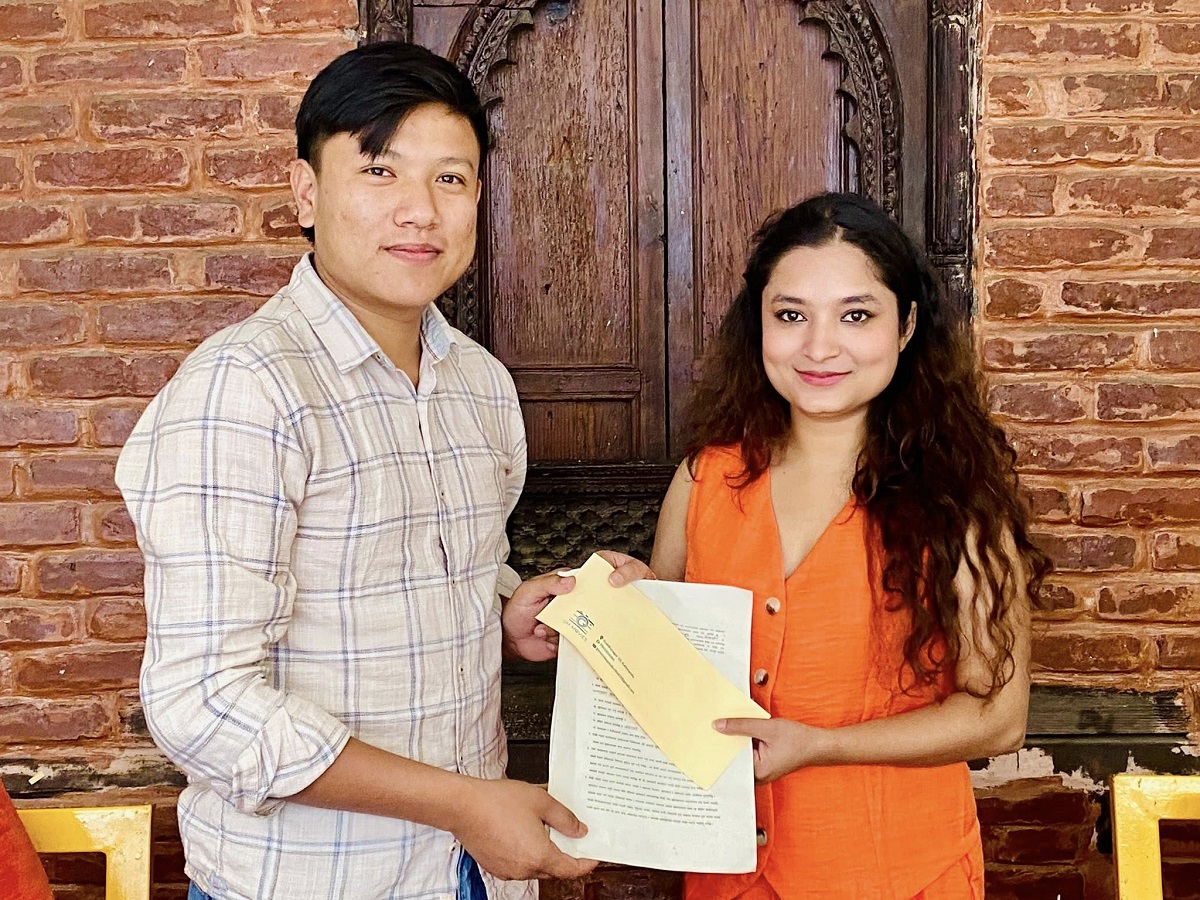 चलचित्र ‘मितज्यू’ मा अभिनेत्री स्मिता लामिछाने अनुबन्धित