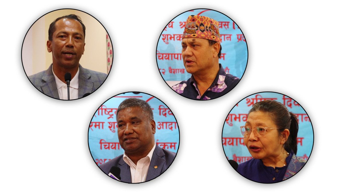 बाँच्न पुग्ने तलवभत्ता नहुँदा श्रमिकहरू बिदेसिन बाध्य : ट्रेड युनियन नेताहरू