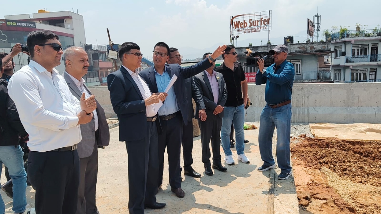 जेठ अन्त्यसम्ममा फ्लाईओभर सम्पन्न हुन्छ : देवेन्द्र दाहाल