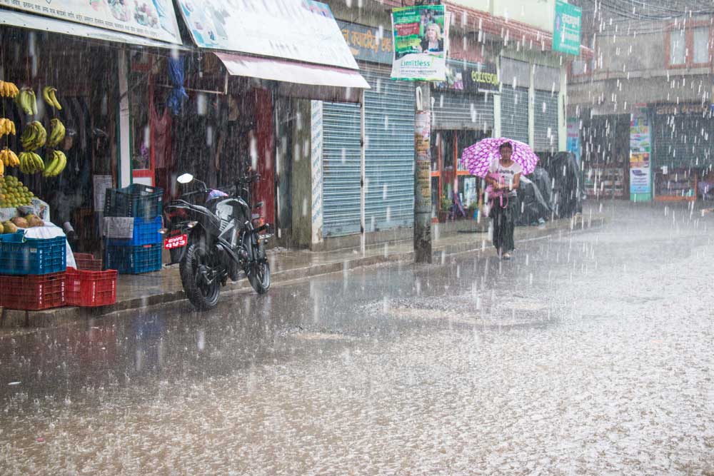भारी वर्षाको पूर्वानुमानपछि झापामा उच्च सतर्कता