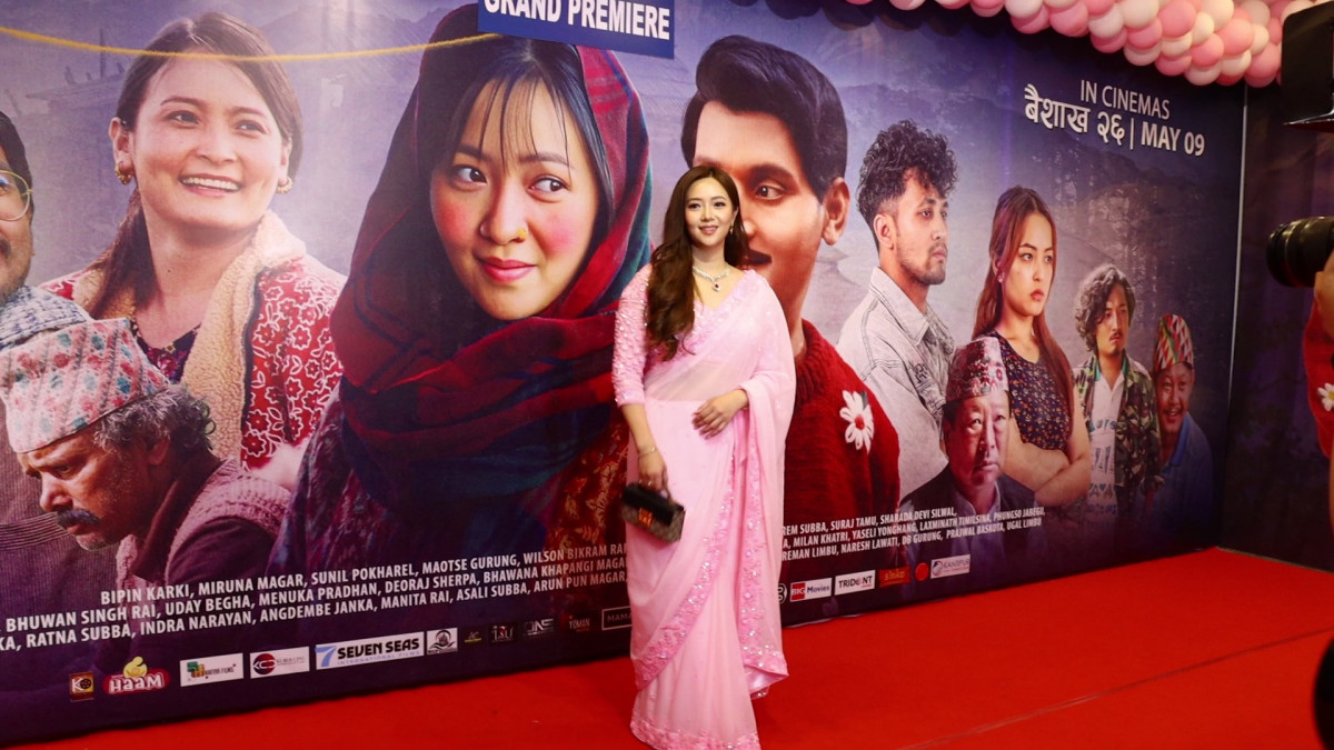 चलचित्र ‘उनको स्विटर’को प्रिमियर : नेता र कलाकार भन्छन्‘हेर्न नछुटाउनुस्’