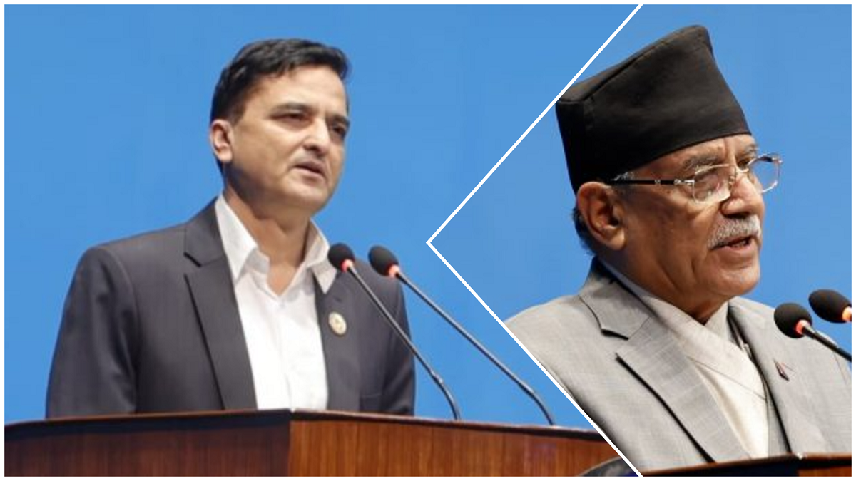 प्रचण्डलाई योगेशको प्रश्न : ‘प्रधानसेनापति हटाउनेले सहसचिव हटाउँदा मुटुमै गोली लागेको जस्तो किन ?’