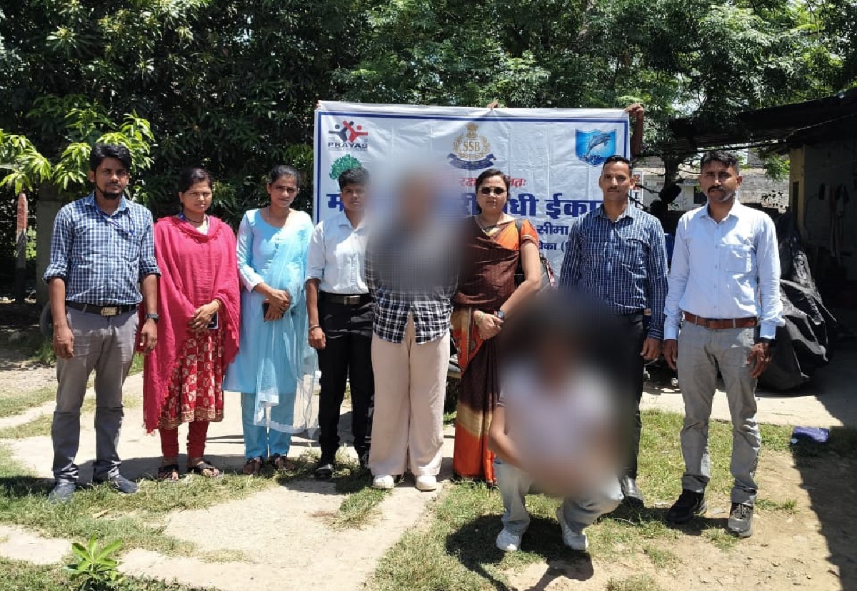 भारत–नेपाल सीमामा मानव तस्करीको प्रयास असफल, नाबालिग किशोरी मुक्त