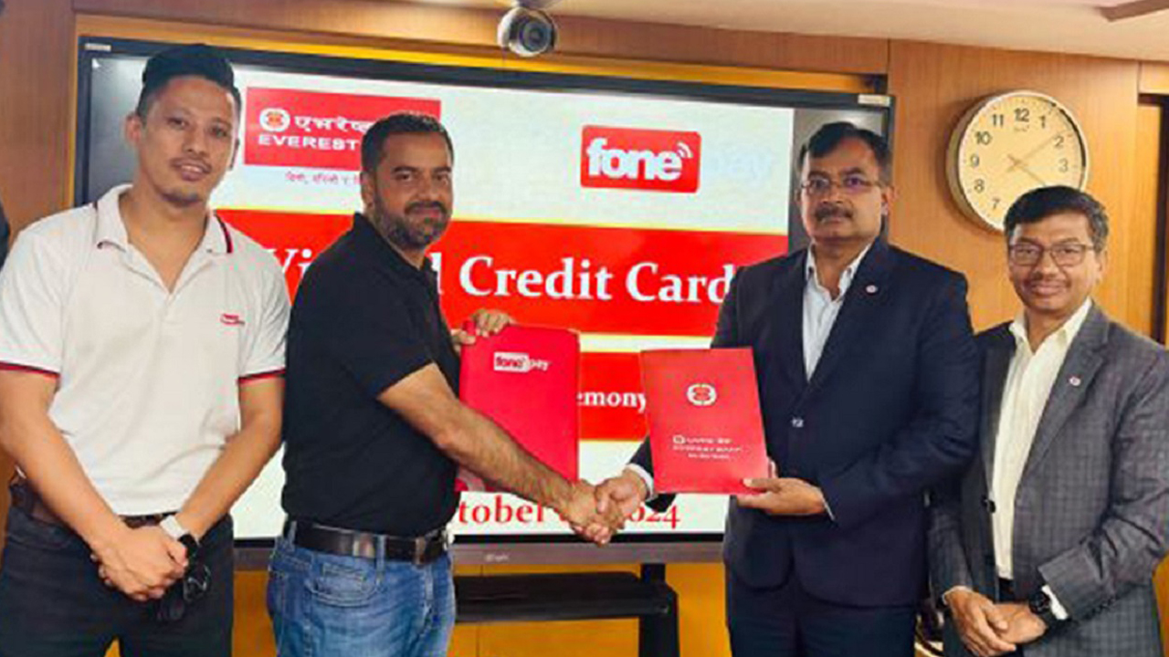 डिजिटल भुक्तानी अझै सहज बनाउन एभरेष्ट बैंकले ल्यायो “इबिएल भर्चुअल क्रेडिट कार्ड”