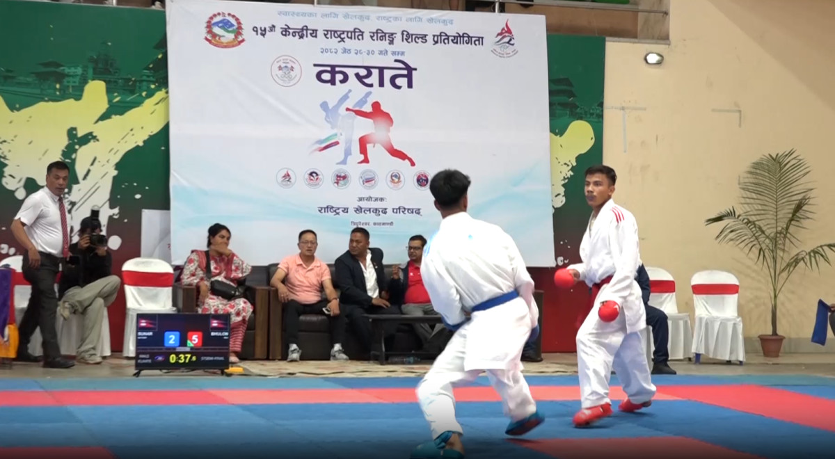 १५ औं राष्ट्रपति रनिङ शिल्डमा वागमती च्याम्पियन
