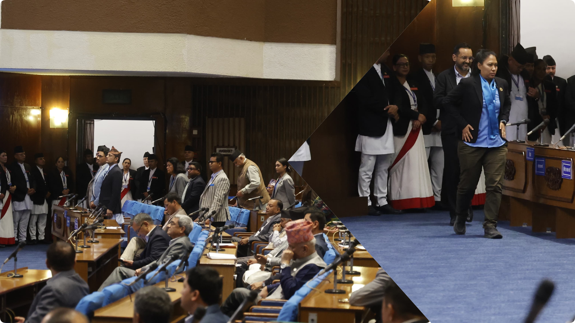 राप्रपा र रास्वपाद्वारा आज पनि संसद् बैठक अवरोध