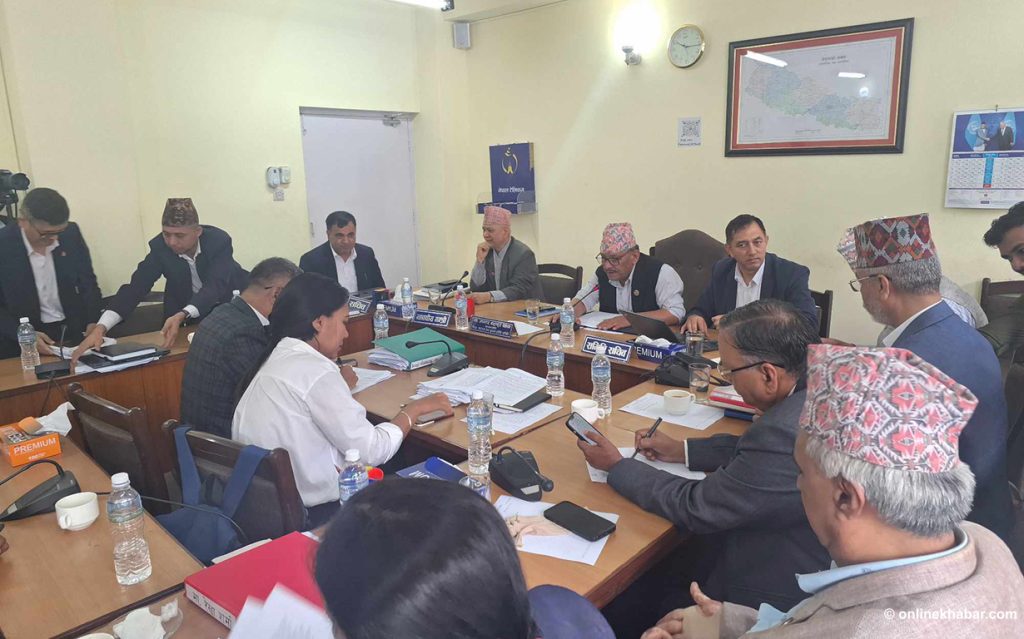 सिंहदरबारको ढोकामा शिक्षक, भित्र विधेयकमाथि रस्साकस्सी