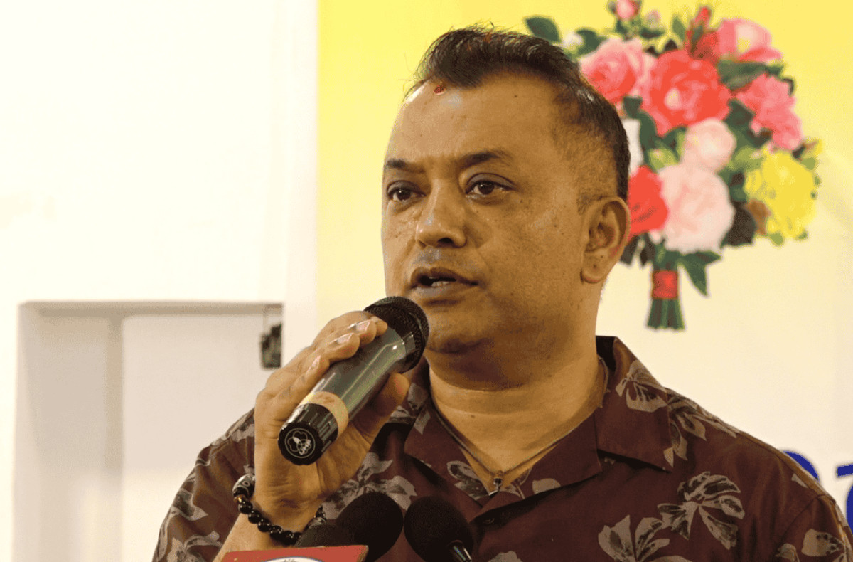 विद्यार्थीलाई गगनको सुझाव- ‘नथाक्नुस्, नभाग्नुस्, नगल्नुस्’