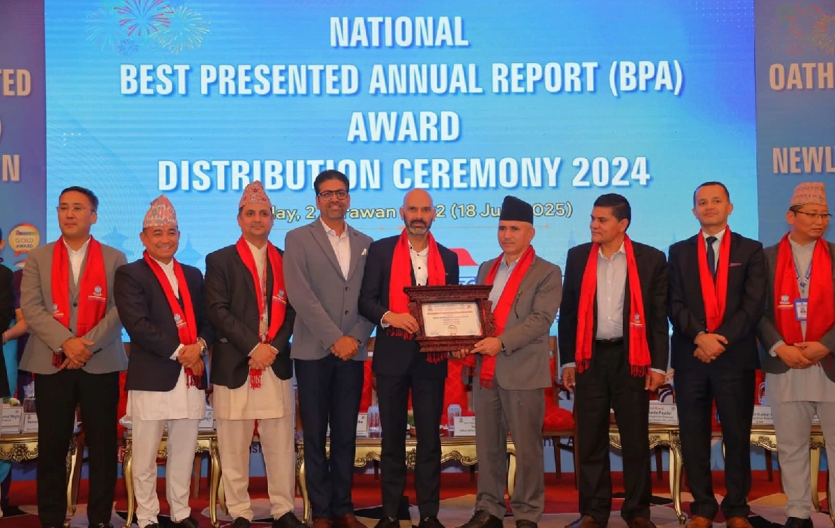 आइक्यानबाट सिल्भर अवार्ड प्राप्त गर्ने पहिलो जीवन बीमा कम्पनी बन्यो ‘नेपाल लाइफ’