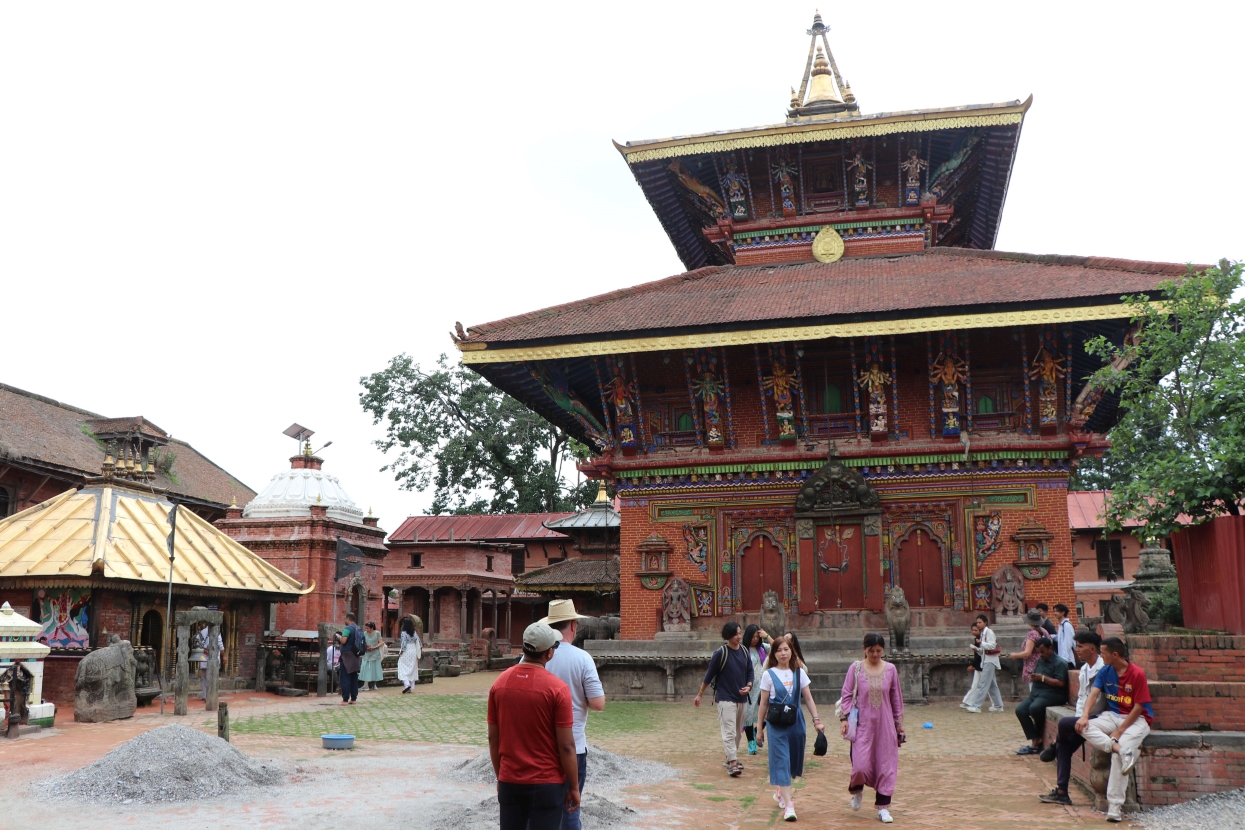 चाँगुनारायणमा विदेशी पर्यटकः वार्षिक एक करोड १९ लाख आम्दानी
