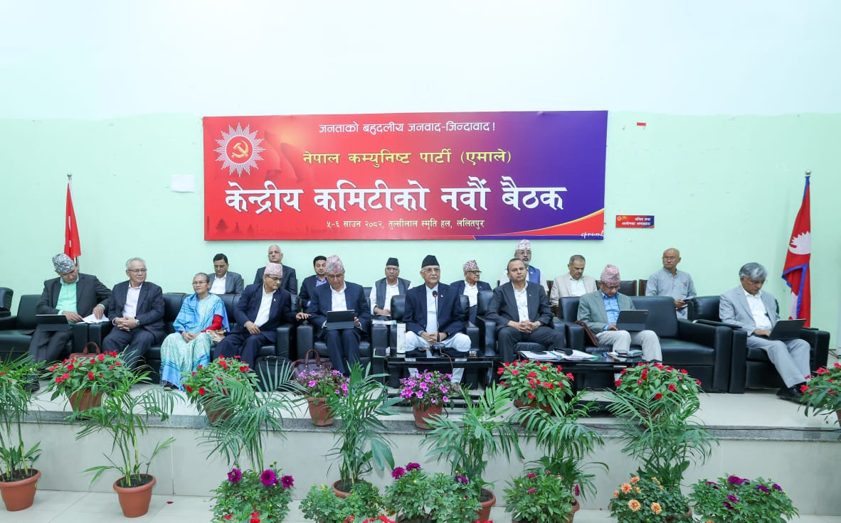 एमालेको केन्द्रीय कमिटी बैठक स्थगित