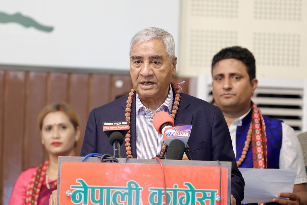 पार्टीको बारेमा बुझाउन पुस्तकालयको भूमिका महत्त्वपूर्ण हुनेछ : देउवा