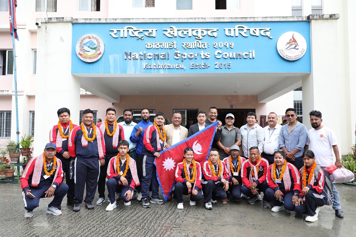 विश्व बुदोकैदो मार्सल आट्र्समा सहभागी हुन नेपाली टोली अजरबैजान जाने