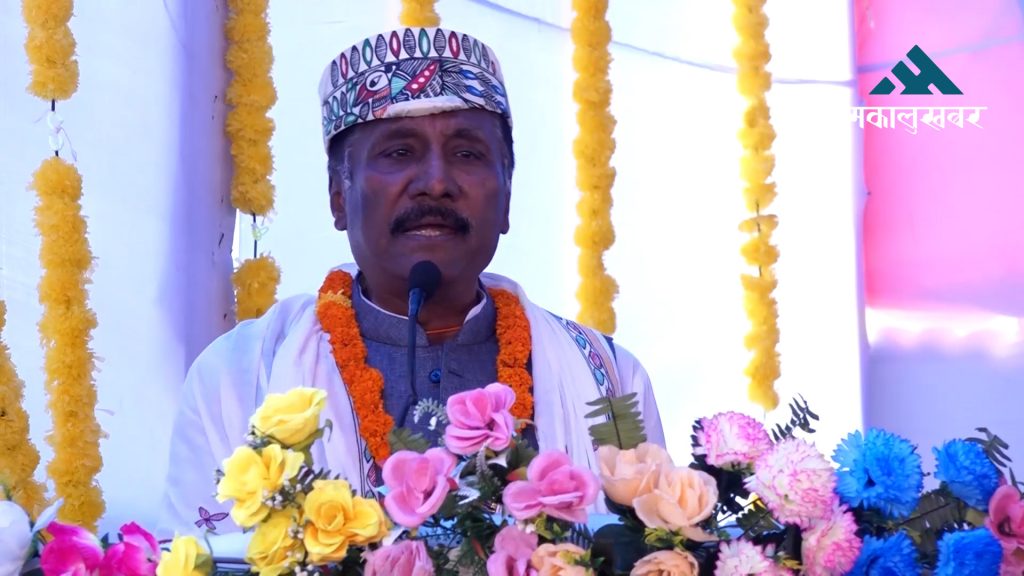 प्राकृतिक प्रकोपले प्रधानमन्त्रीको भिजन सफल हुन सकेको छैन : मन्त्री भण्डारी
