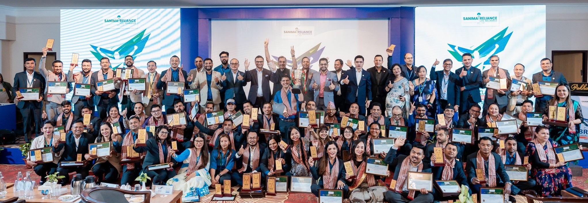 सानिमा रिलायन्स लाईफको ‘ब्राभो एनुअल कन्क्लेभ  २०८२’ सम्पन्न, उत्कृष्ट कर्मचारी सम्मानित