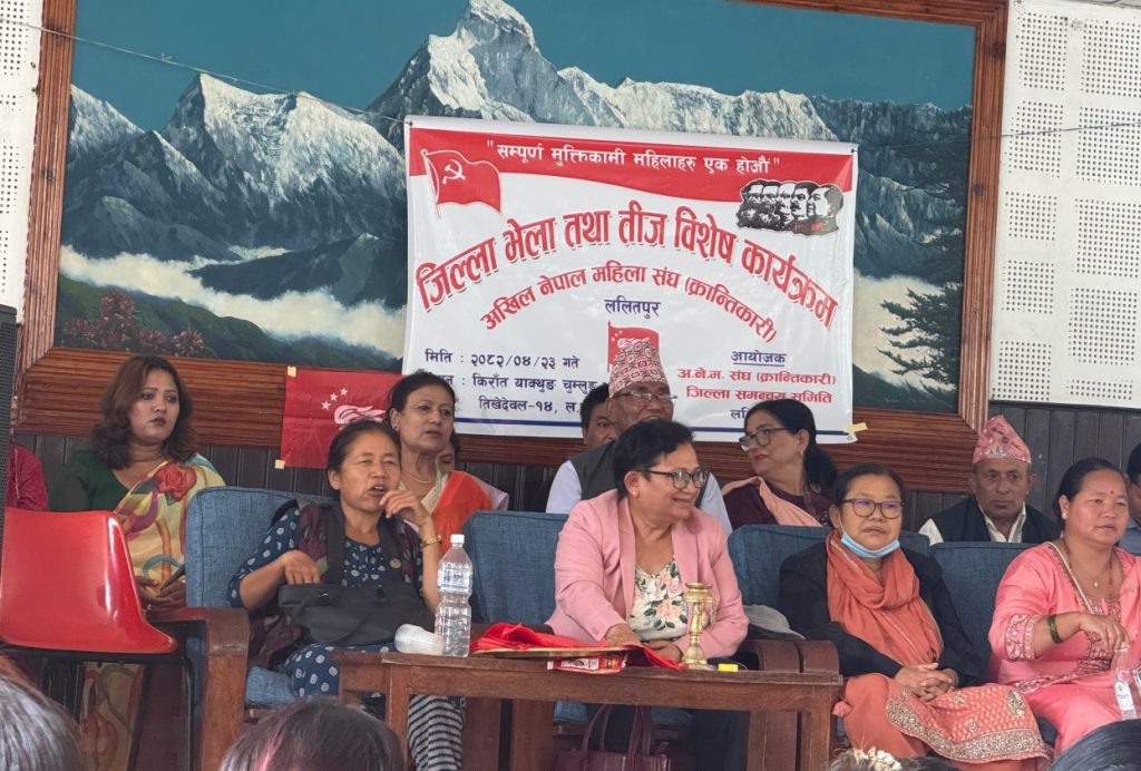माओवादी एकताबद्ध भएर समाजवादको बाटोमा अगाडि बढ्न प्रतिबद्ध छ : उपाध्यक्ष भुसाल