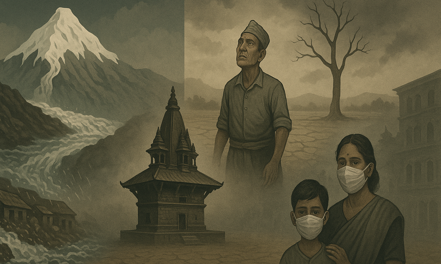 पग्लँदै हिमाल, सुक्दै जीवन : जलवायु संकटमा नेपाल