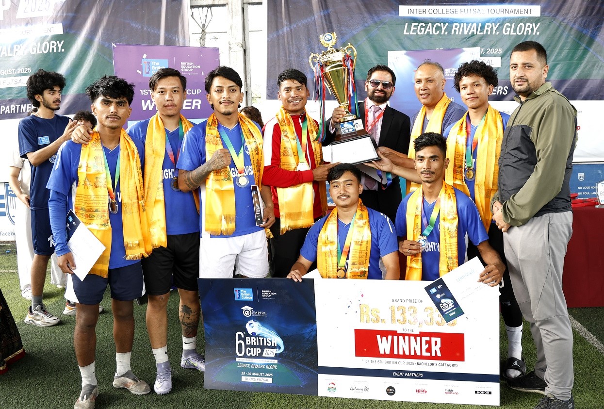 छैटौं ब्रिटिश कप २०२५: चेल्सी इन्टरनेशनल र इनसाइट भिजन च्याम्पियन