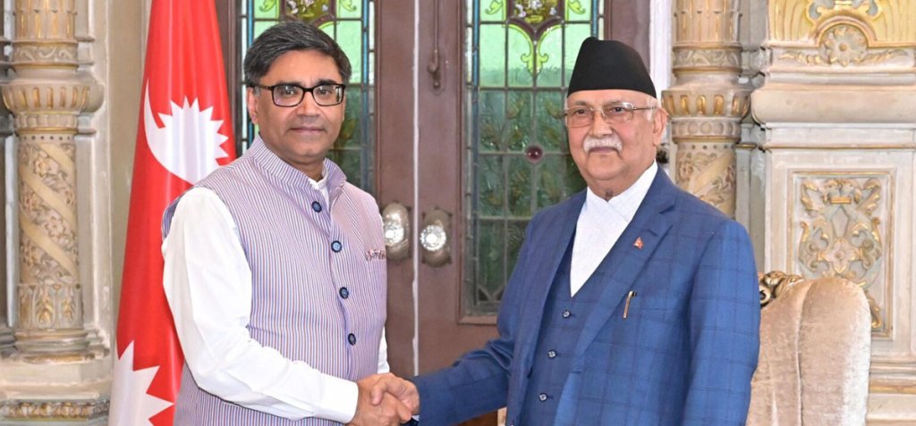 प्रधानमन्त्री ओलीको भारत भ्रमणको तयारी तीव्र, भारतीय विदेश सचिव मिश्री आज काठमाडौंमा