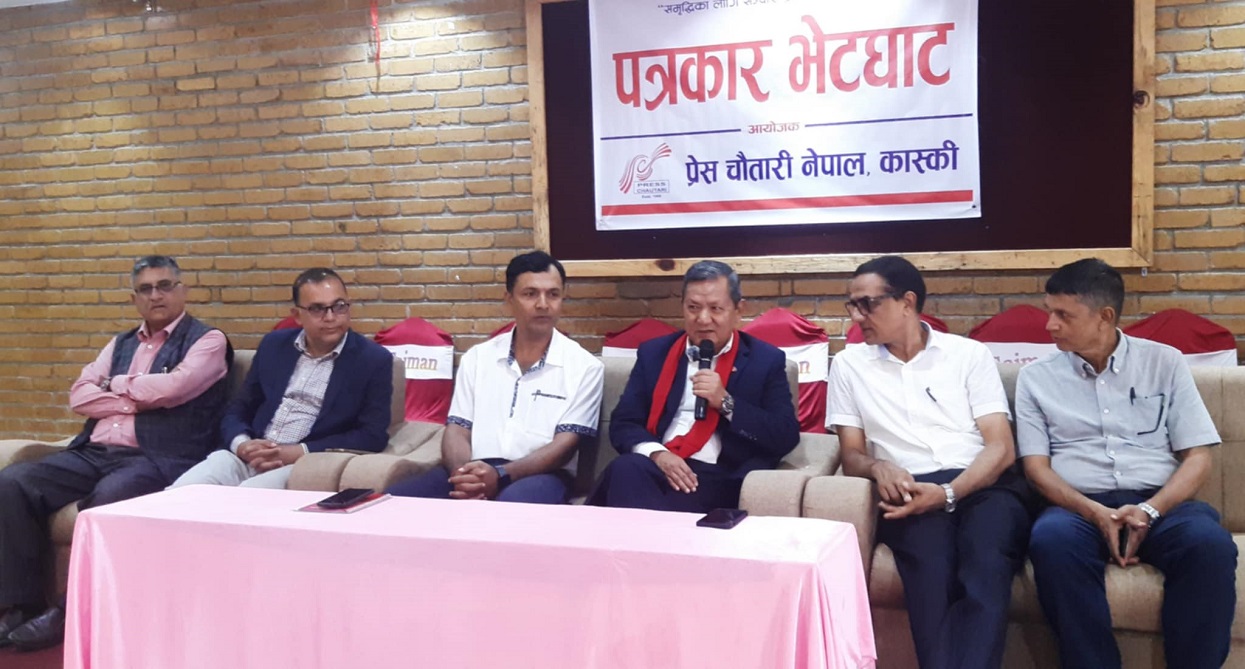 मिडियाका नाममा देखिएका अराजकताको नियमन गर्न सामाजिक सञ्जालसम्बन्धी विधेयक : मन्त्री गुरुङ