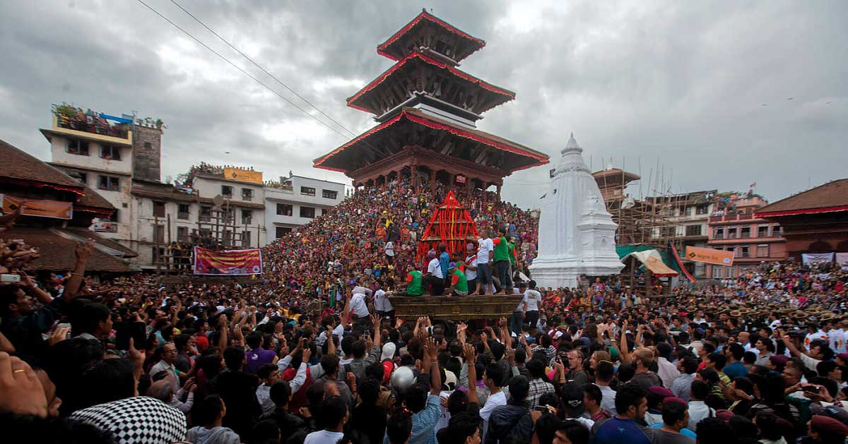 भक्तपुरमा आजदेखि इन्द्र जात्रा सुरु