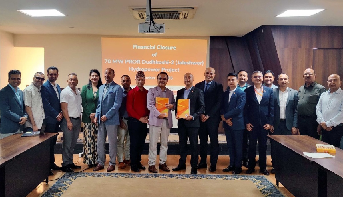 लक्ष्मी सन्राईज बैंकको अगुवाइमा वित्तीय संस्थाहरू र दुधकोशी हाइड्रोबीच लगानी गर्ने सम्झौता