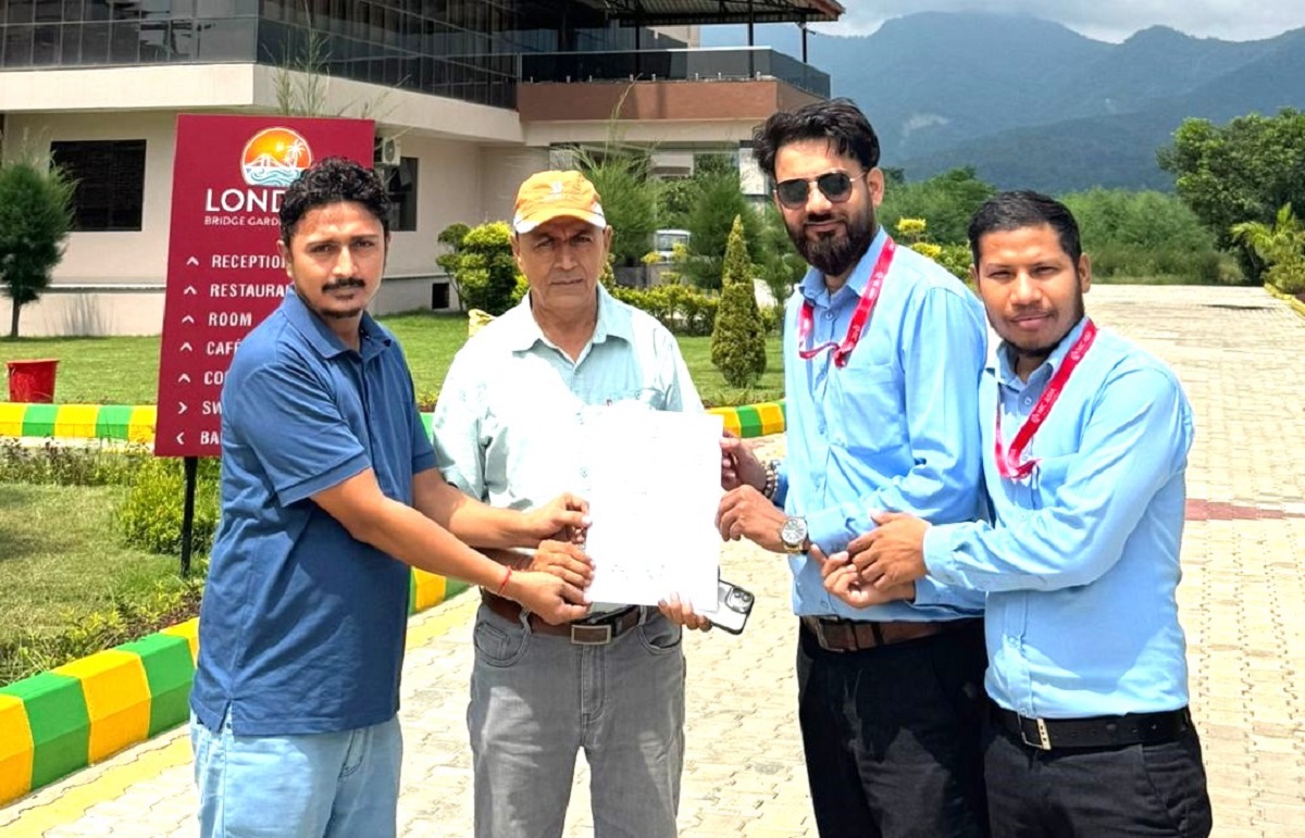 एनआईसी एसिया बैंकका ग्राहकहरूलाई नवलपरासीको लन्डन ब्रिज गार्डेन रिसोर्टमा १० प्रतिशत छुट