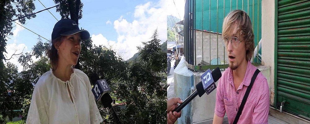 विदेशी पर्यटक भन्छन्- ‘नेपालको परिवर्तनका लागि युवाहरूले गरेको आन्दोलनलाई समर्थन गर्यौँ’