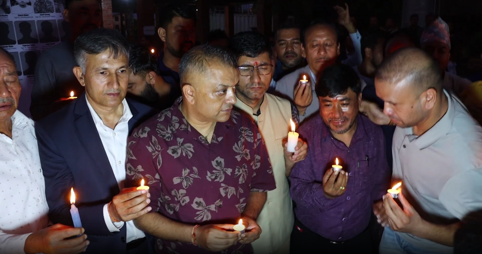 जेनजी आन्दोलनका मृतकप्रति काँग्रेस काठमाडौँ महानगर समितिद्वारा दीप प्रज्वलन
