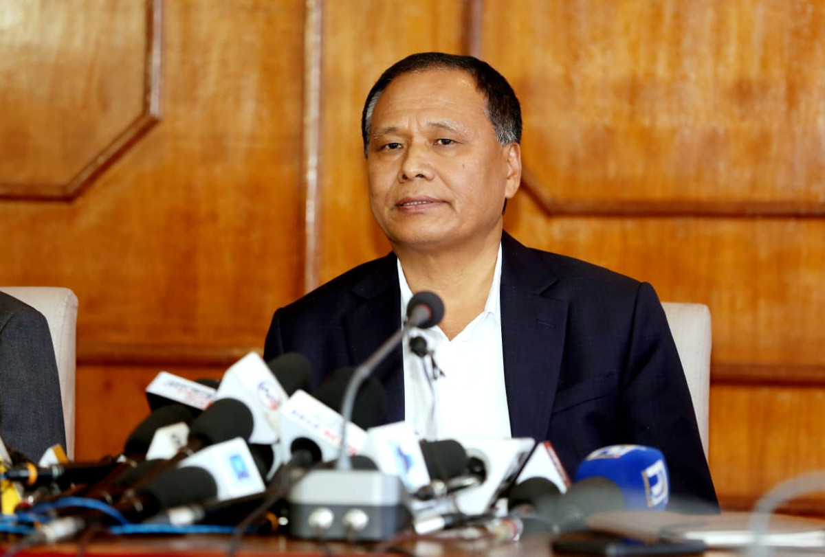 तुइन खोलाको पहिरो हटाउन आवश्यक भन्दा बढी उपकरण परिचालन गरेका छौँ : मन्त्री घिसिङ