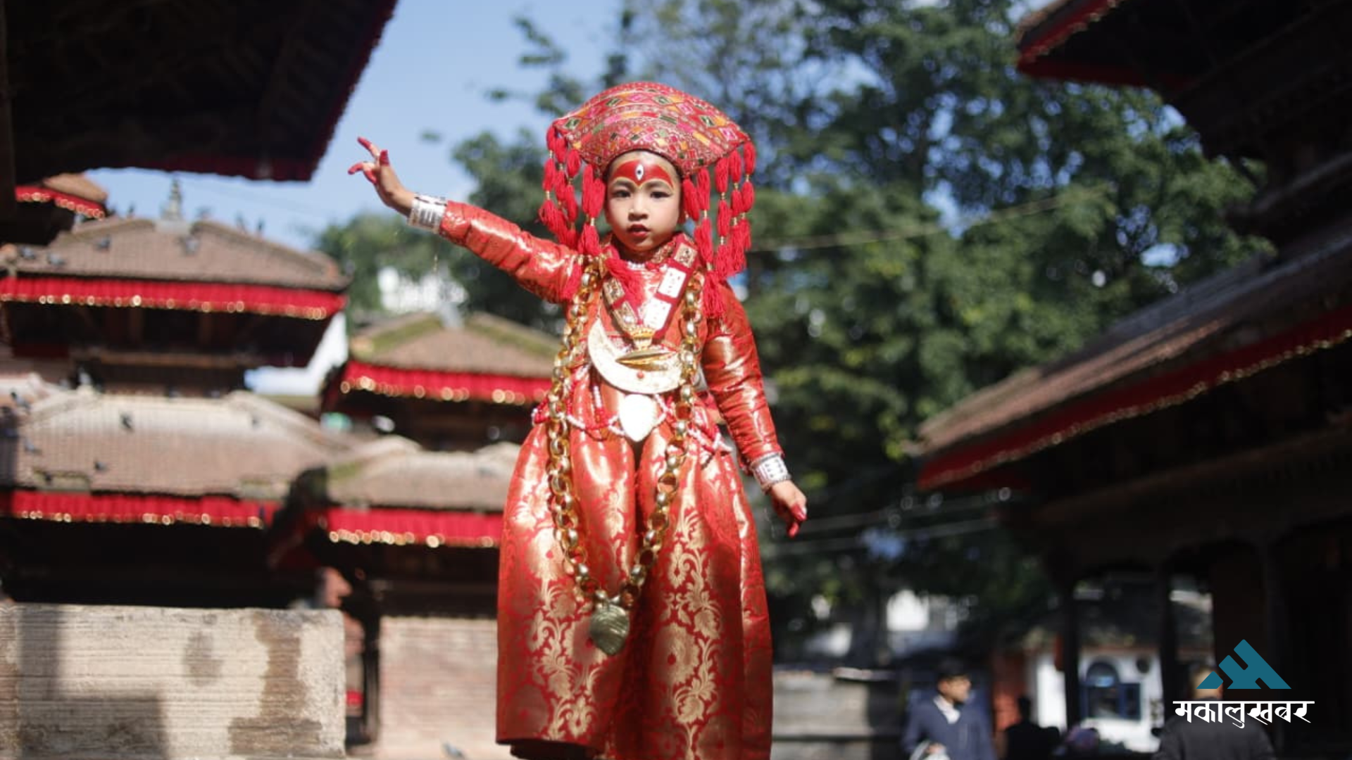 हनुमानढोकामा सामूहिक कुमारी पूजा (तस्बिरहरू)