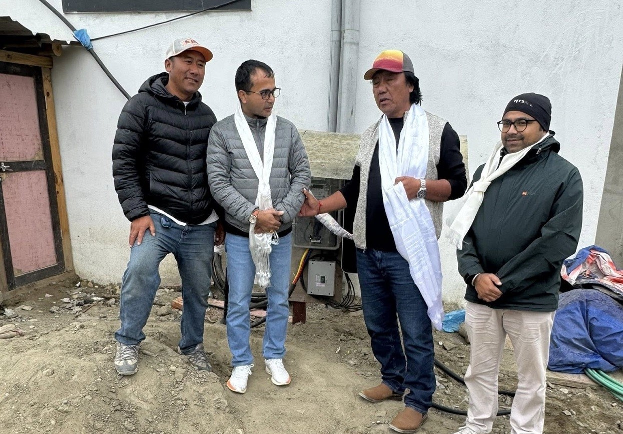 मुस्ताङको चराङमा ‘चार्जिङ स्टेसन’