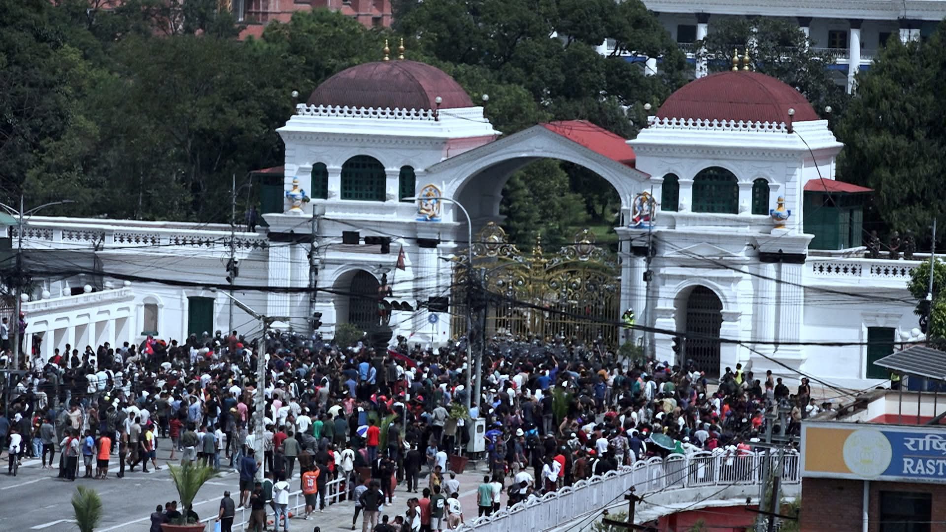 जेनजी आन्दोलनको कब्जामा सिंहदरबार