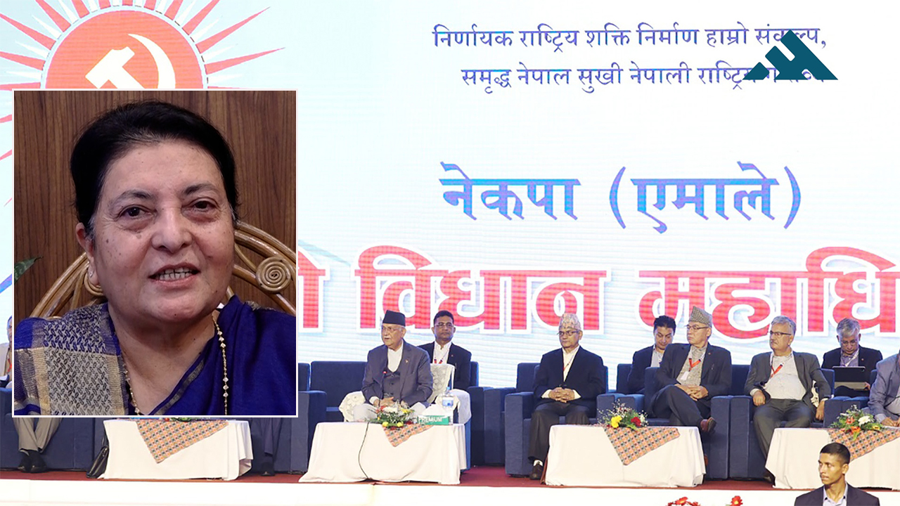 पूर्वराष्ट्रपतिलाई राजनीतिमा आउन नहुने व्यवस्था विधानमै गर्न एमाले नेताहरूको सुझाव