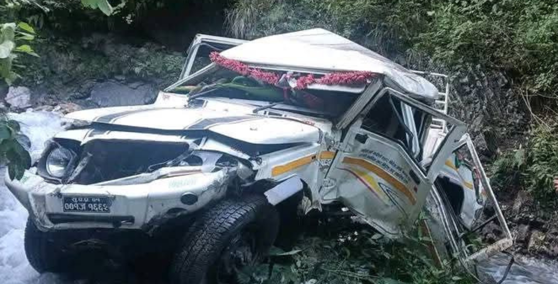 दुर्घटनामा जिप धनी ठगुन्नाको मृत्यु, चालक भागे