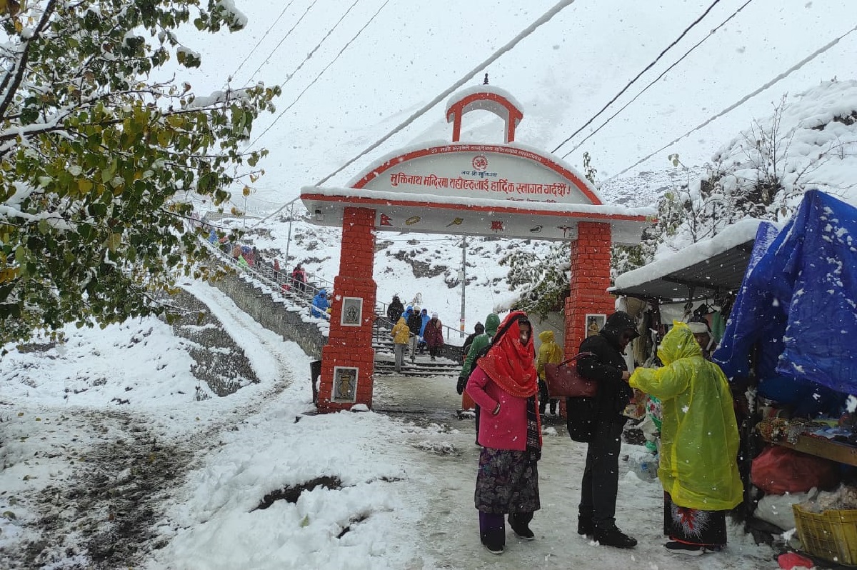 हिमपात हुँदा किसान र पर्यटन व्यवसायी उत्साहित