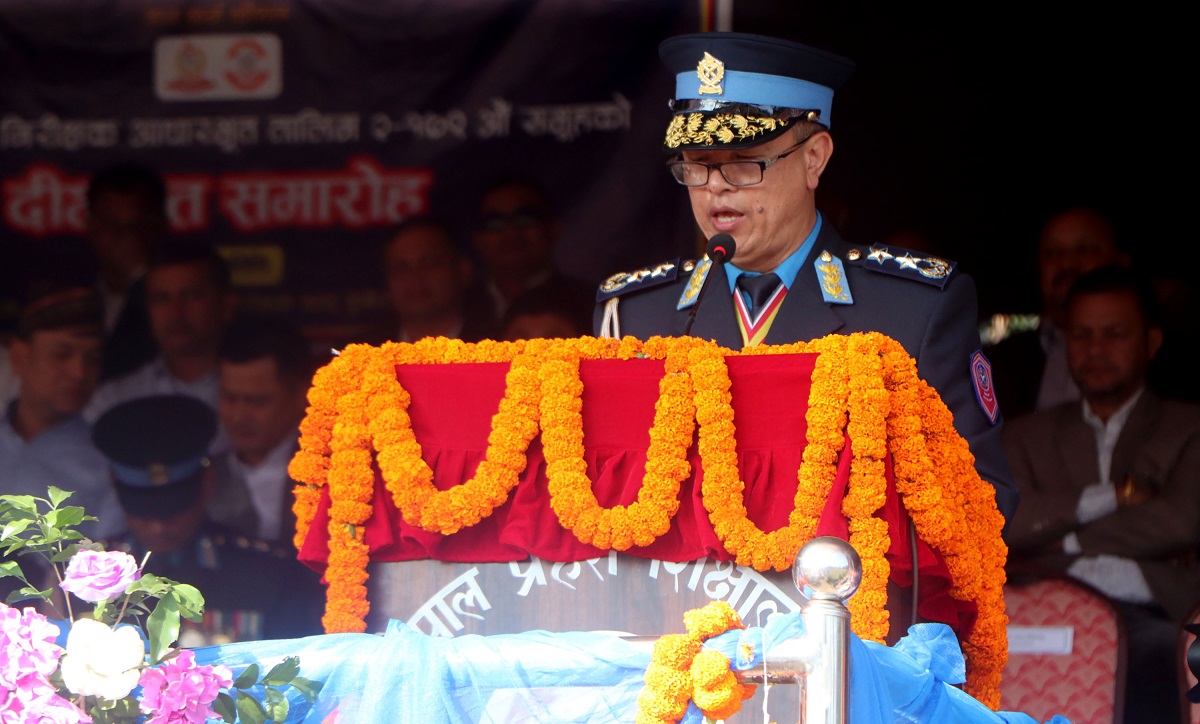 तीन सय ७७ प्रहरी सहायक निरीक्षक दीक्षित