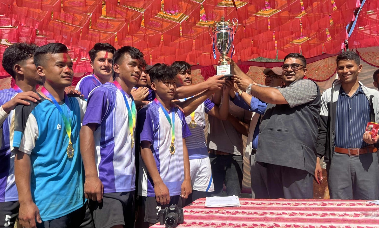 ‘जेनजी’ सहिद योगेन्द्र न्यौपाने स्मृति भलिबल प्रतियोगिताको उपाधि तीनपाटन ‘ए’लाई
