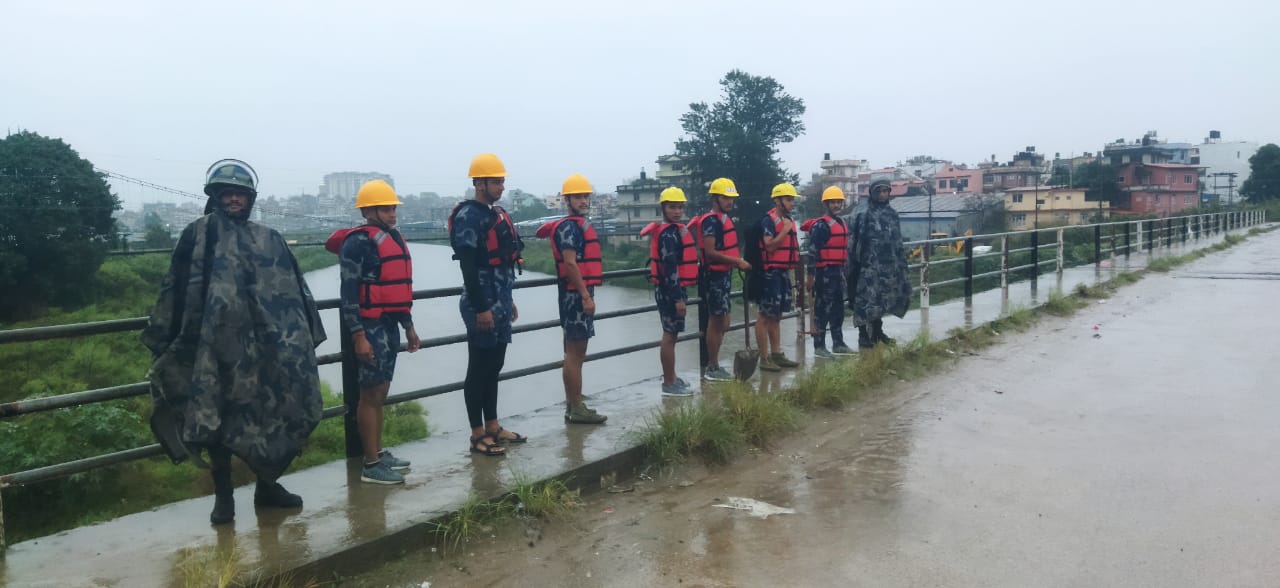 मनसुनजन्य विपद् व्यवस्थापन र उद्धारका लागि सशस्त्रका २ हजार ६ सय ६१ जनशक्ति परिचालन