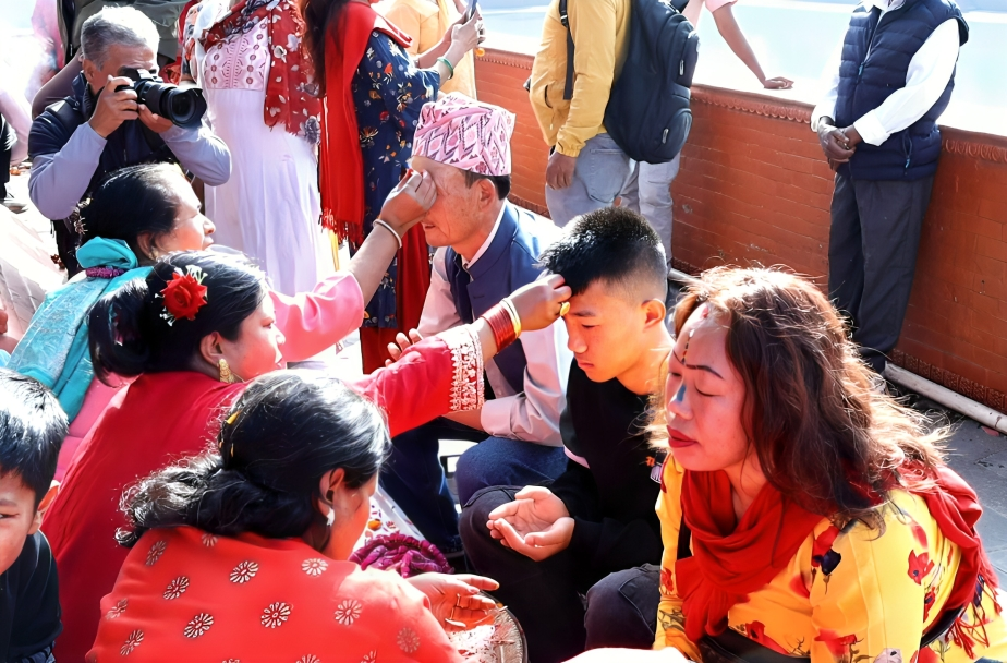 बालगोपालेश्वर मन्दिरमा यसरी मनाईंदैछ भाईटीका
