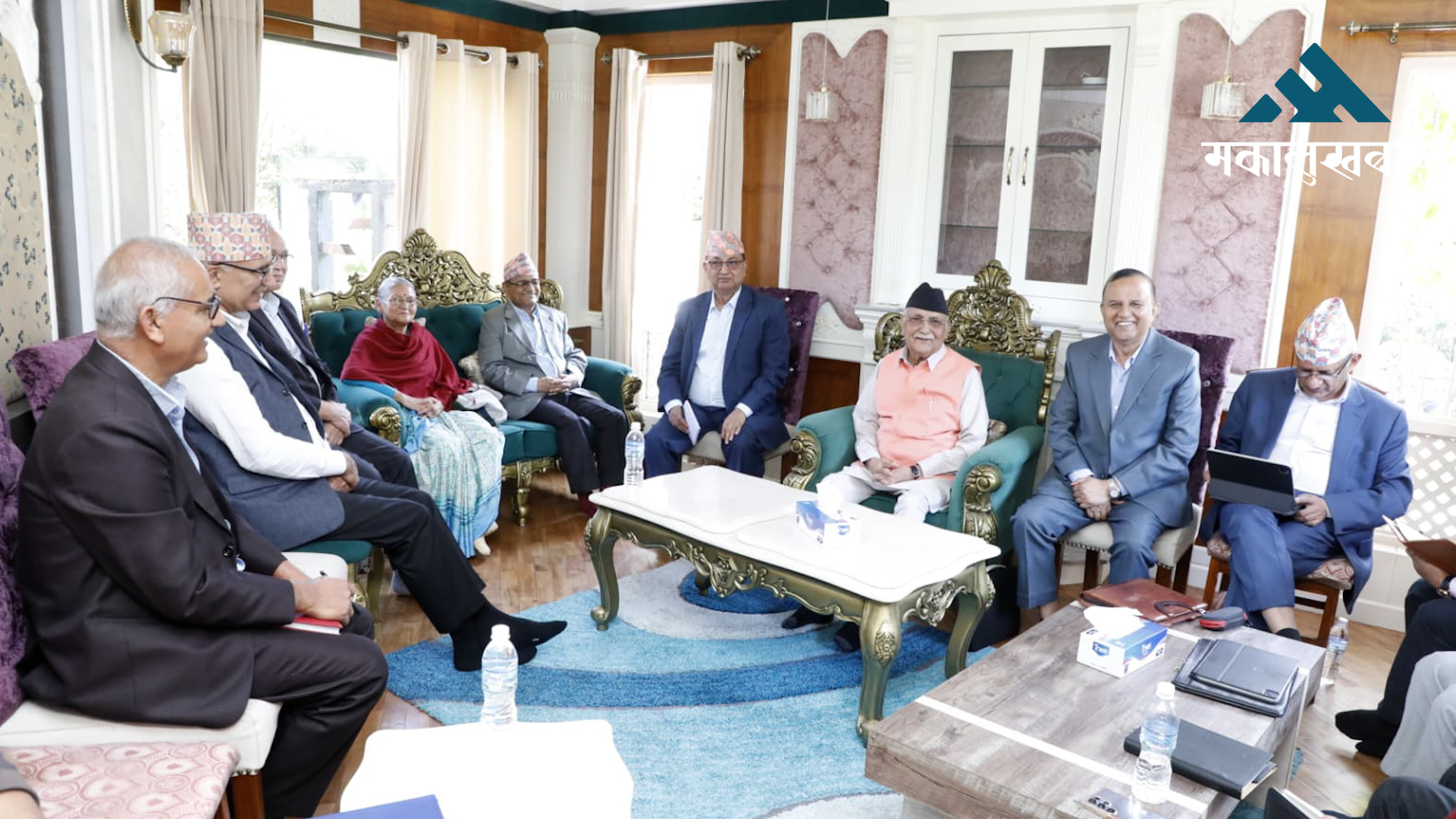 एमालेको सचिवालय बैठक जारी (तस्बिरहरु)
