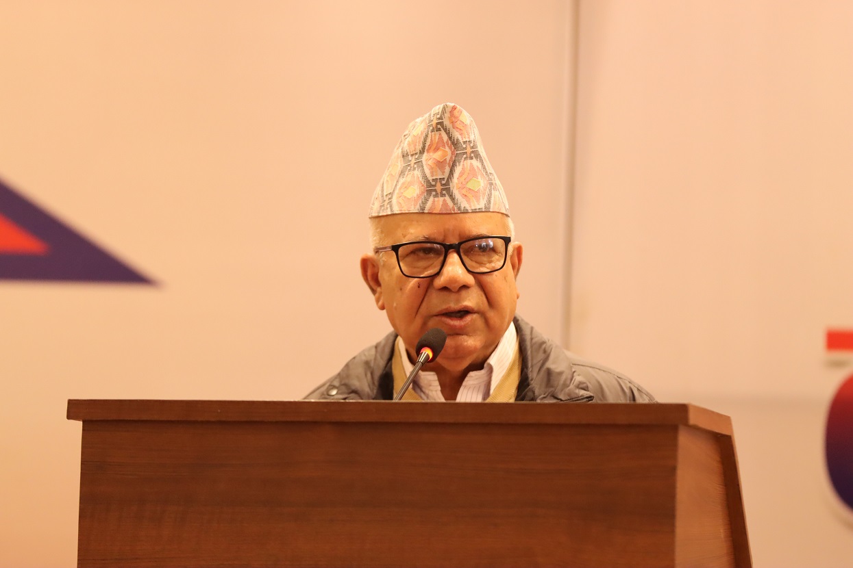 देशमा उत्पन्न संवैधानिक सङ्कटको समाधान गर्न वामशक्तिबीच ध्रुवीकरण आवश्यक छ : अध्यक्ष नेपाल