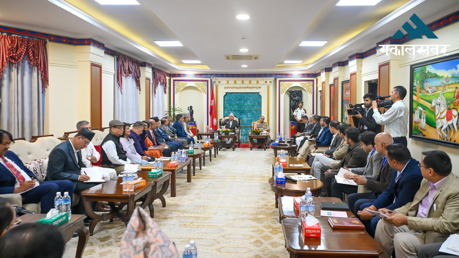 लोकतन्त्र र संविधान रक्षाका लागि निर्वाचनमा जान राष्ट्रपतिको आग्रह