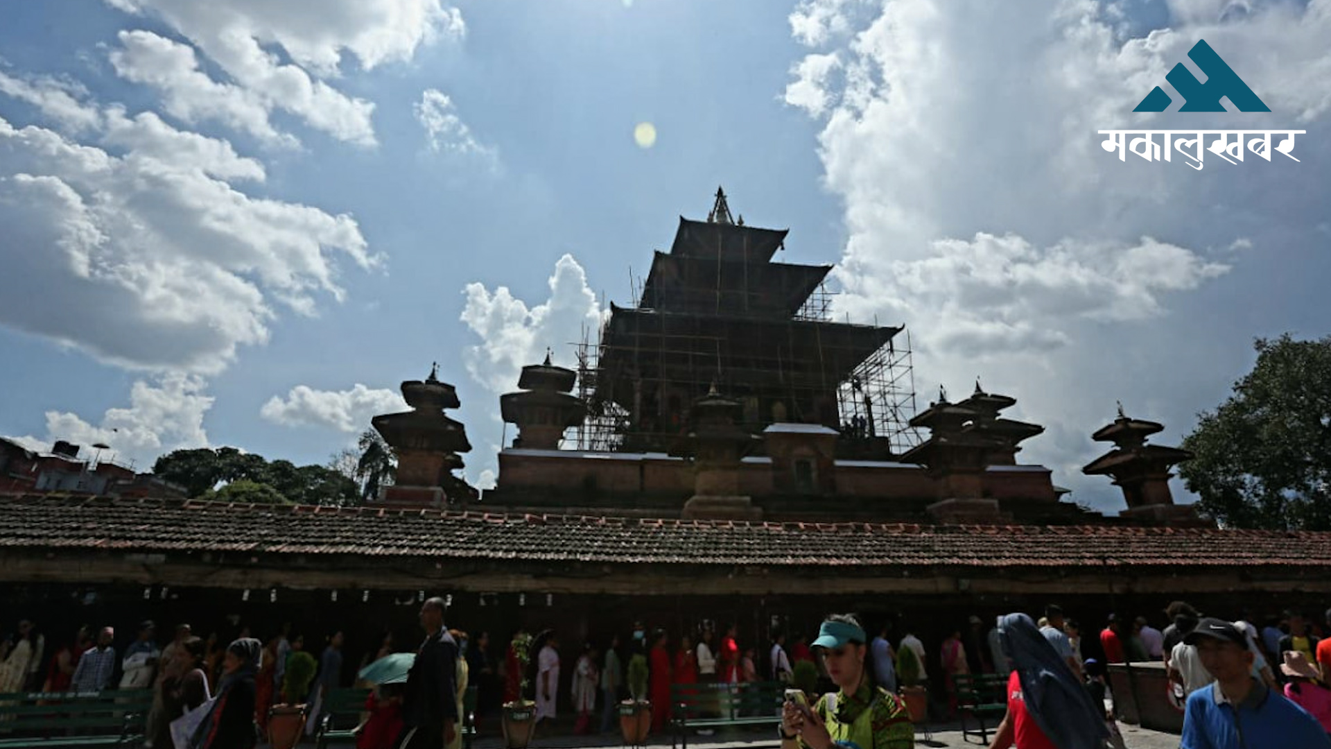 ब्रह्मायणी जात्राः बिहानैदेखि भक्तजनको भीड