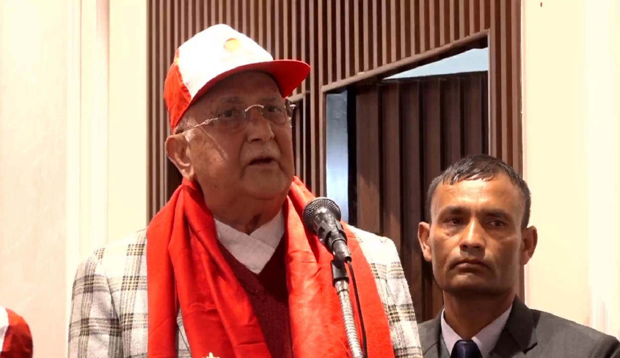 नेशनल भोलेन्टियर फोर्सले एमालेप्रति विमति राख्नेहरूको पनि सुरक्षा गर्छ: ओली